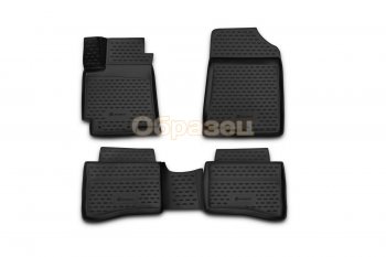 Комплект ковриков в салон Element (4 шт, полиуретан) Renault Sandero  (B8) - Sandero Stepway  (B8)