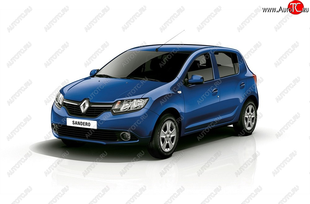 10 199 р. Капот Стандартный Renault Sandero Stepway (B8) дорестайлинг (2014-2018) (Окрашенный)  с доставкой в г. Пермь