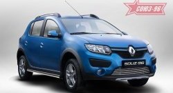 Декоративный элемент воздухозаборника Souz-96 (d10) Renault Sandero Stepway  (B8) (2014-2018) дорестайлинг