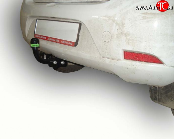 153 999 р. Фаркоп Лидер Плюс  Renault Sandero  (B8) (2014-2018) дорестайлинг (Без электропакета)  с доставкой в г. Пермь