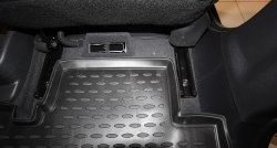 2 599 р. Коврики в салон Element 3 шт. (полиуретан)  Renault Scenic  3 (2009-2012)  с доставкой в г. Пермь. Увеличить фотографию 3