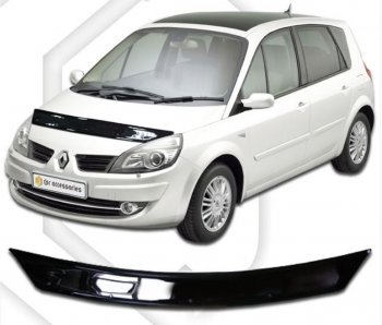 Дефлектор капота CA-Plastic Renault Scenic  2 (2003-2009)