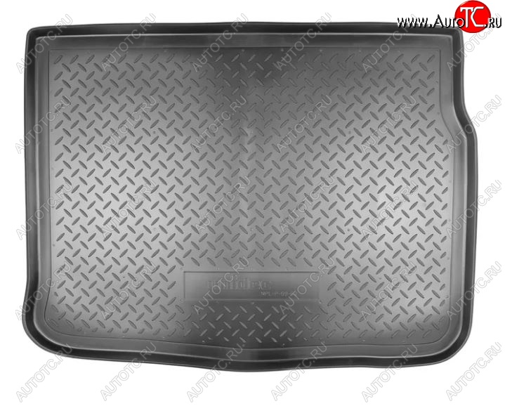 1 689 р. Коврик в багажник Norplast  Renault Scenic  2 (2003-2009) (Черный)  с доставкой в г. Пермь