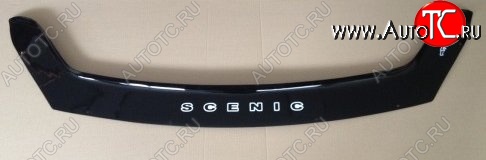 999 р. Дефлектор капота Russtal Renault Scenic 2 (2003-2009)  с доставкой в г. Пермь