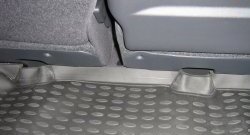 1 769 р. Коврик в багажник Element (полиуретан) Renault Scenic 2 (2003-2009) (Черный)  с доставкой в г. Пермь. Увеличить фотографию 2