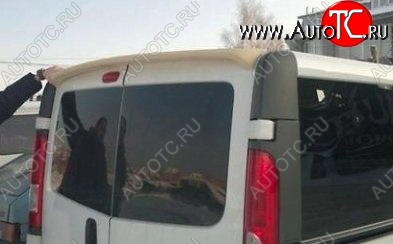 5 999 р. Лип спойлер Распашонка Renault Trafic X83 дорестайлинг (2001-2006) (Неокрашенный)  с доставкой в г. Пермь