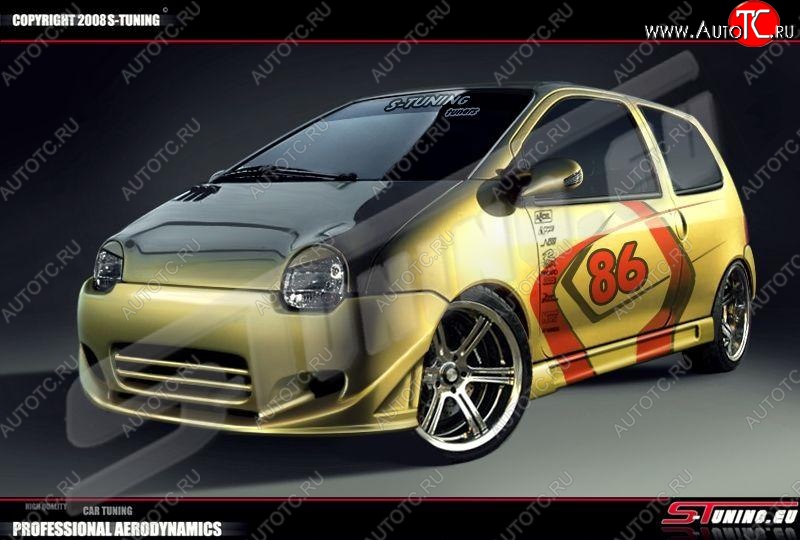 28 999 р. Передний бампер Monstr Renault Twingo 1 (1993-2007)  с доставкой в г. Пермь