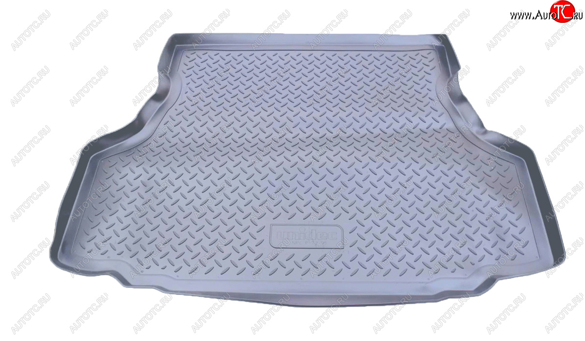 2 399 р. Коврик багажника Norplast Unidec  SAAB 9-5  YS3E (2005-2009) седан 2-ой рестайлинг (Цвет: серый)  с доставкой в г. Пермь