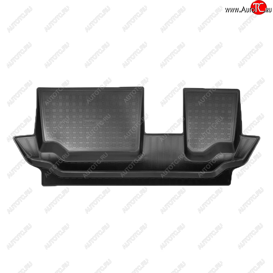 1 159 р. Коврики салона Norplast Unidec (3 ряд) Seat Tarraco KN2 (2018-2025) (Цвет: черный)  с доставкой в г. Пермь