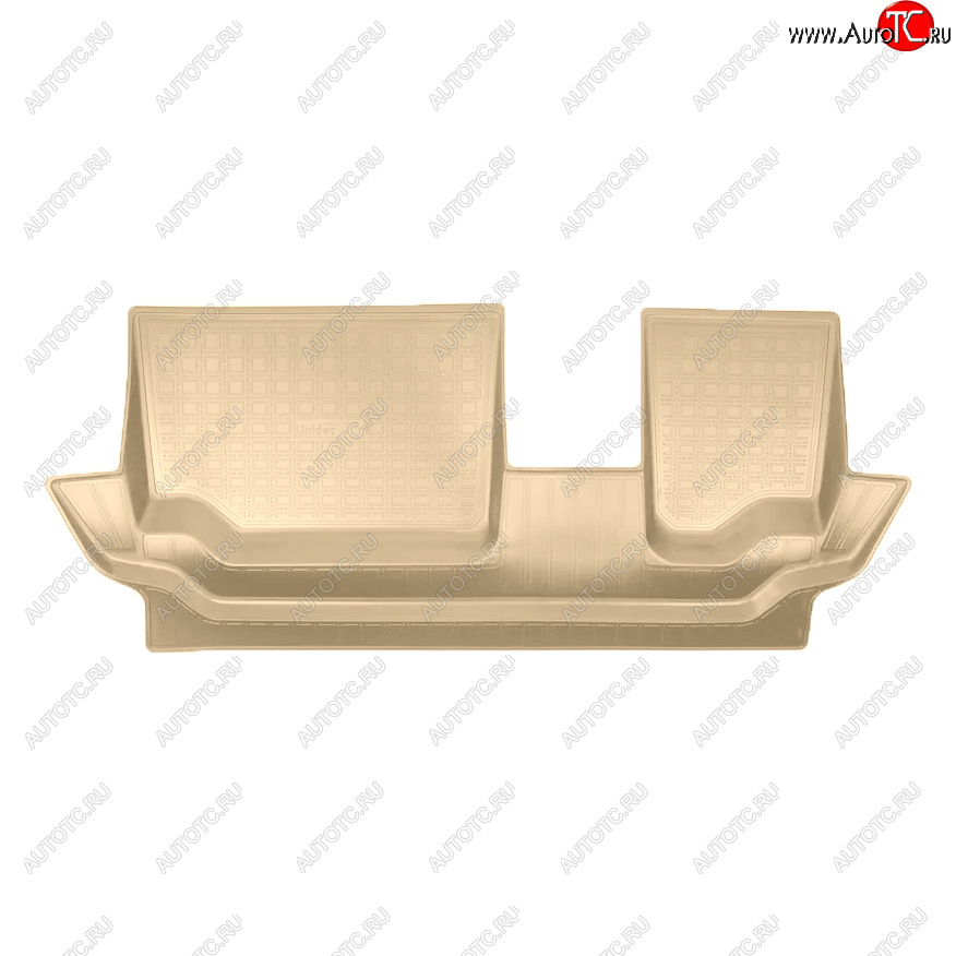 1 339 р. Коврики салона Norplast Unidec (3 ряд)  Seat Tarraco  KN2 (2018-2025) (Цвет: бежевый)  с доставкой в г. Пермь