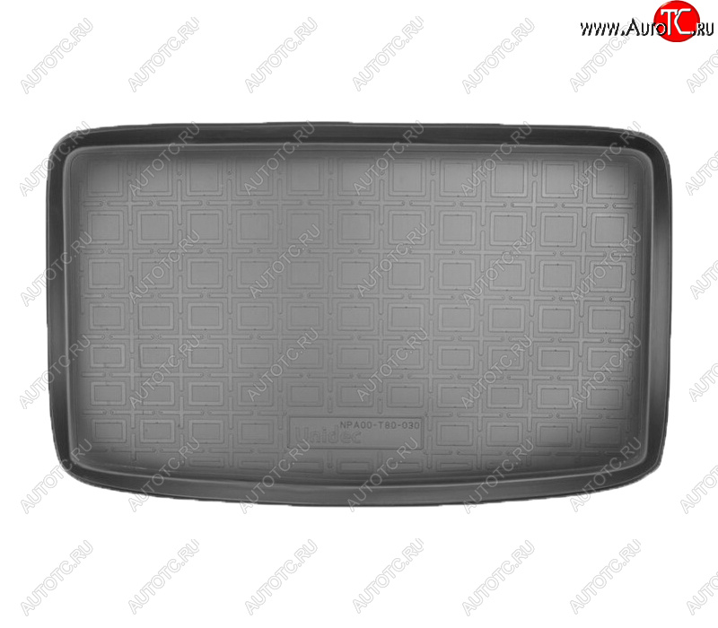 1 029 р. Коврик в багажник Norplast Unidec  Seat Alhambra  7N (2010-2020) дорестайлинг, рестайлинг (Цвет: черный)  с доставкой в г. Пермь