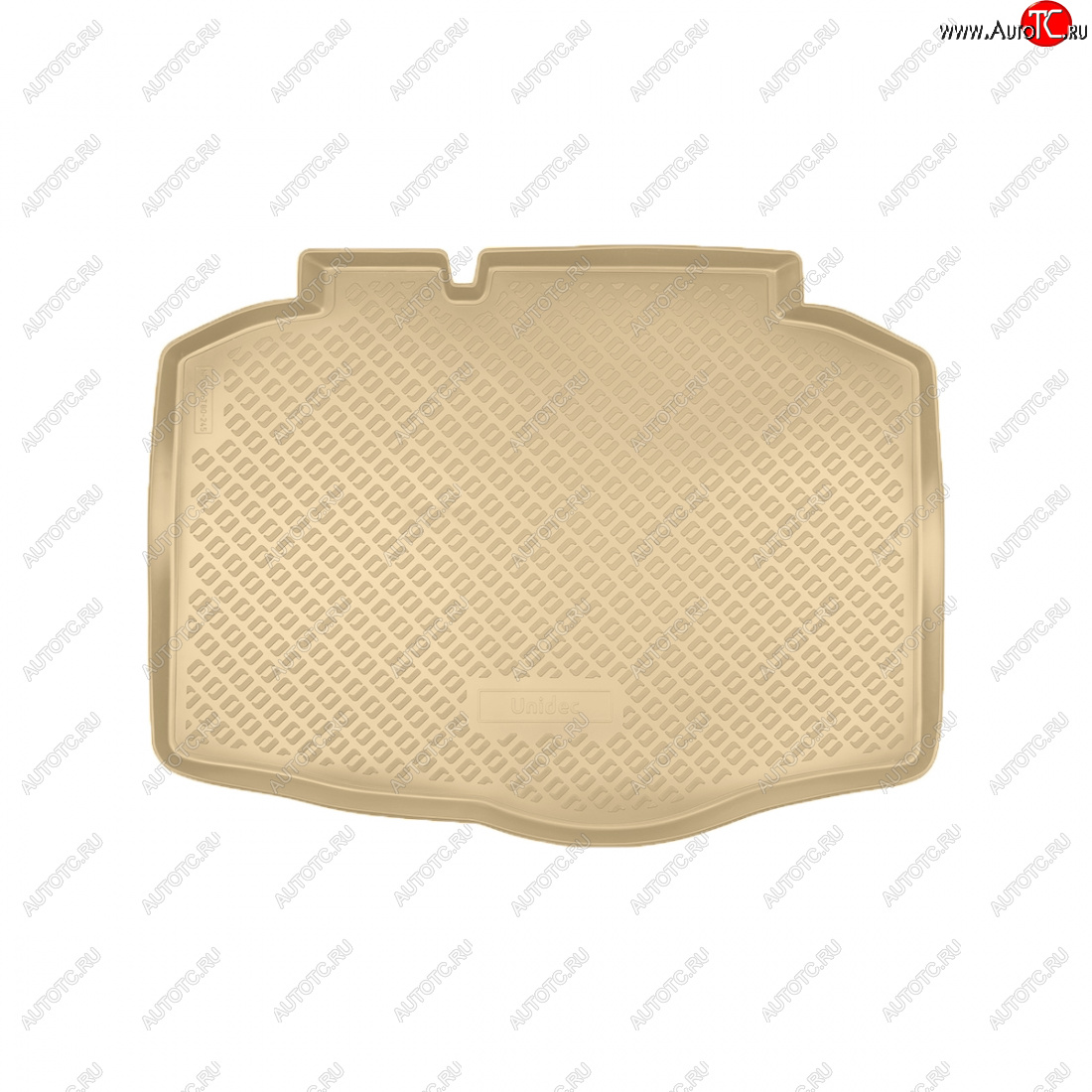 2 079 р. Коврик багажника Norplast Unidec  Seat Ibiza  KJ хэтчбэк 5 дв. (2017-2021) дорестайлинг (бежевый)  с доставкой в г. Пермь