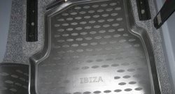 2 499 р. Коврики в салон Element 4 шт. (полиуретан) Seat Ibiza 6J хэтчбэк 5 дв. доресталийнг (2008-2012)  с доставкой в г. Пермь. Увеличить фотографию 4