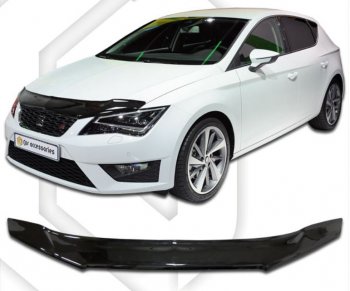 Дефлектор капота CA-Plastic Seat Leon ( 5F хэтчбэк 5 дв.,  5F) (2012-2016) универсал