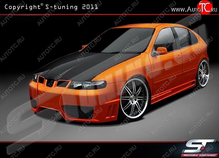 28 999 р. Передний бампер Golardo Seat Toledo седан (1998-2005)  с доставкой в г. Пермь