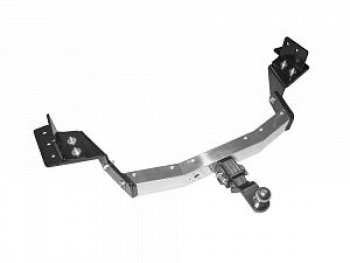 Фаркоп (оцинкованый, съемный квадрат) Petroil Tuning Toyota Fortuner  AN160 (2015-2020) дорестайлинг