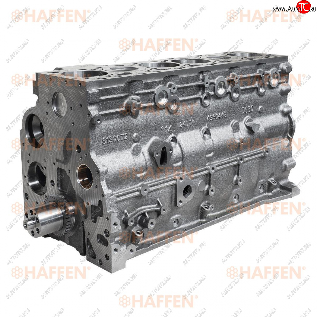 268 999 р. Блок цилиндров в сборе SHORT BLOCK 6ISBe (Евро 3) HAFFEN Hyundai Robex 1300W экскаватор колесный (1995-2025)  с доставкой в г. Пермь