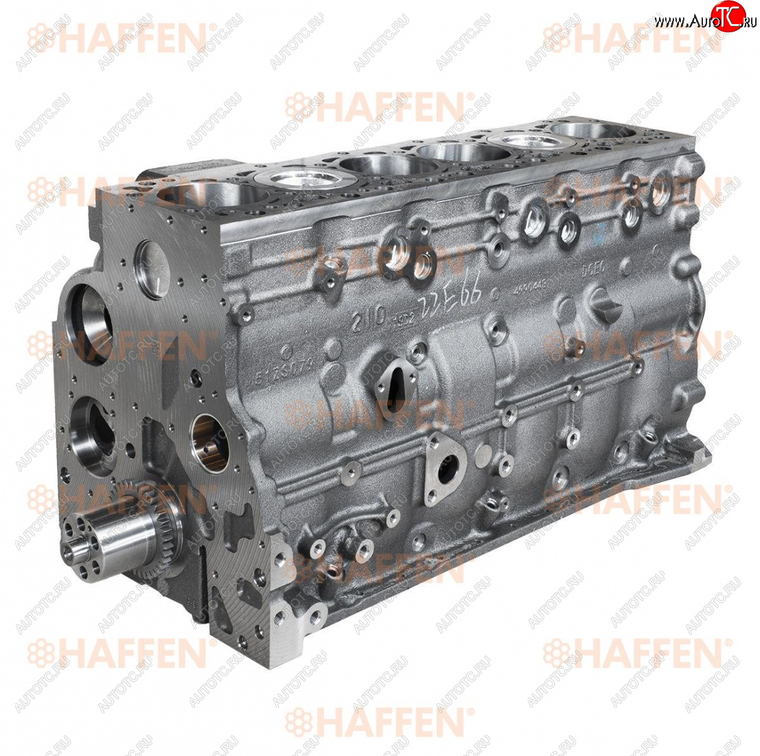268 999 р. Блок цилиндров в сборе SHORT BLOCK 6ISBe (Евро 4, 5) HAFFEN Hyundai R140 экскаватор колесный (1985-2025)  с доставкой в г. Пермь