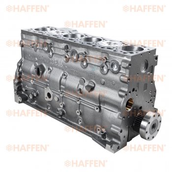 268 999 р. Блок цилиндров в сборе SHORT BLOCK 6ISBe (Евро 4, 5) HAFFEN Hyundai R140 экскаватор колесный (1985-2025)  с доставкой в г. Пермь. Увеличить фотографию 3