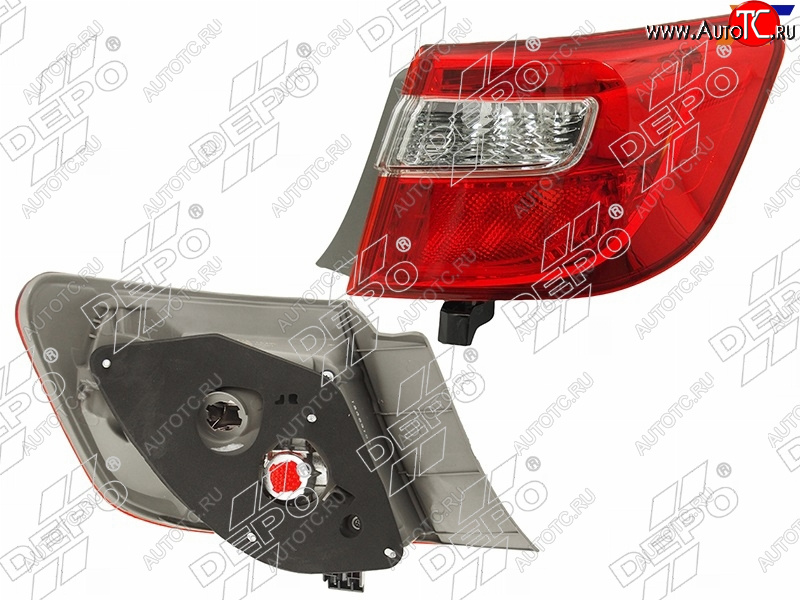 6 999 р. Правый фонарь задний DEPO Toyota Camry XV50 дорестайлинг (2011-2014)  с доставкой в г. Пермь