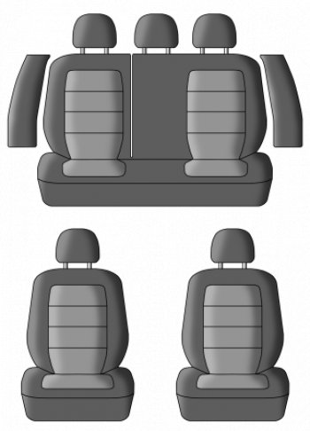6 399 р. Чехлы сидений Lord Autofashion Дублин (жаккард, 60/40, раздельная задняя спинка, отдельные бока, 3П-образ. подголовника) Mitsubishi Lancer 9 CS седан 1-ый рестайлинг (2003-2005) (Чёрный, Ёж красный)  с доставкой в г. Пермь. Увеличить фотографию 3