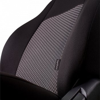 5 999 р. Чехлы сидений Lord Autofashion Дублин (жаккард, 60/40, раздельная задняя спинка, 3Г-образ. подголовника) Mitsubishi ASX дорестайлинг (2010-2012) (Чёрный, стежок серый)  с доставкой в г. Пермь. Увеличить фотографию 2