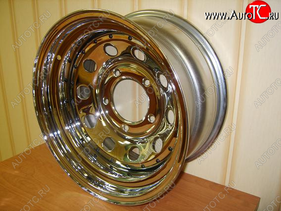 7 299 р. Диск усиленный JEEP стальной хромированный 5х114,3 10хR15 d84 ET-50 OFF-ROAD Wheels 1510-51484ch-50  с доставкой в г. Пермь