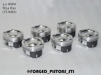 29 399 р. Поршни (3,0l M54B30 ТУРБО (CR=8,2) кольца 1,5/1,5/2,0) СТИ BMW 3 серия E46 седан дорестайлинг (1998-2001) (диаметр поршня: 84.00 мм)  с доставкой в г. Пермь. Увеличить фотографию 4