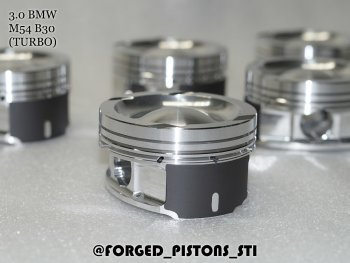 29 399 р. Поршни (3,0l M54B30 ТУРБО (CR=8,2) кольца 1,5/1,5/2,0) СТИ BMW 3 серия E46 седан дорестайлинг (1998-2001) (диаметр поршня: 84.00 мм)  с доставкой в г. Пермь. Увеличить фотографию 3