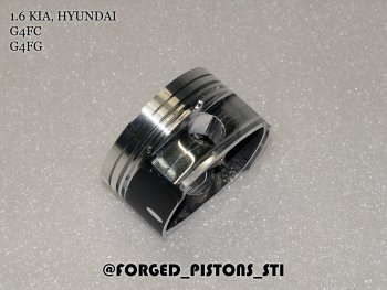 16 999 р. Поршни (1,6 G4FC, G4FG) СТИ Hyundai i20 PB хэтчбэк дорестайлинг (2008-2012) (диаметр поршня: 77.25 мм)  с доставкой в г. Пермь. Увеличить фотографию 2