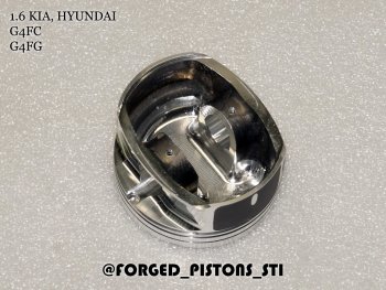 16 999 р. Поршни (1,6 G4FC, G4FG) СТИ Hyundai i20 PB хэтчбэк дорестайлинг (2008-2012) (диаметр поршня: 77.25 мм)  с доставкой в г. Пермь. Увеличить фотографию 4