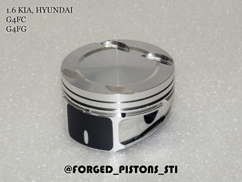 16 999 р. Поршни (1,6 G4FC, G4FG) СТИ Hyundai i20 PB хэтчбэк дорестайлинг (2008-2012) (диаметр поршня: 77.25 мм)  с доставкой в г. Пермь. Увеличить фотографию 3