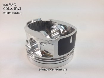 17 999 р. Поршни (VolksWagen 2,0 CDLa под палец 21/59 мм кольца 1,2/1,5/2,0) СТИ Volkswagen Passat B3 универсал (1988-1993) (диаметр поршня: 82,50 мм)  с доставкой в г. Пермь. Увеличить фотографию 2