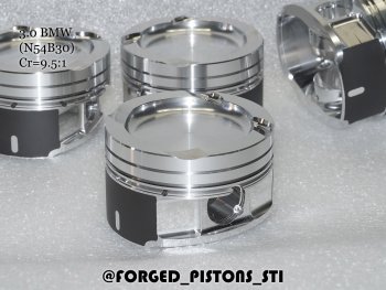 30 899 р. Поршни (BMW 3,0l N54B30 (CR=9,5) кольца 1,5/1,5/2,0) СТИ BMW 1 серия E82 купе 1-ый рестайлинг (2007-2011) (диаметр поршня: 84.00 мм)  с доставкой в г. Пермь. Увеличить фотографию 4
