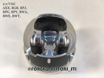 17 999 р. Поршни (VolksWagen 2,0 AXX (CR=10,5) кольца 1,2/1,5/2,0) СТИ Audi A3 8PA хэтчбэк 5 дв. 2-ой рестайлинг (2008-2010) (диаметр поршня: 82,50 мм)  с доставкой в г. Пермь. Увеличить фотографию 3