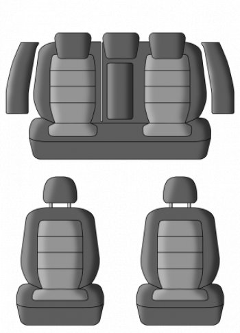4 389 р. Чехлы сидений (жаккард, 60/40, раздельная задняя спинка, подлокотник, отдельные бока, 3П-образ. подголовника) Lord Autofashion Дублин  Nissan Tiida  1 седан (2007-2014) C11 дорестайлинг, C11 рестайлинг (Чёрный, Ёж красный)  с доставкой в г. Пермь. Увеличить фотографию 3