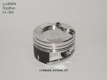 30 899 р. Поршни (BMW 3,0l N55B30 под кольца 1,5/1,5/2,0 степень std) СТИ BMW X5 E70 дорестайлинг (2006-2010) (диаметр поршня: 84,00 мм)  с доставкой в г. Пермь. Увеличить фотографию 4