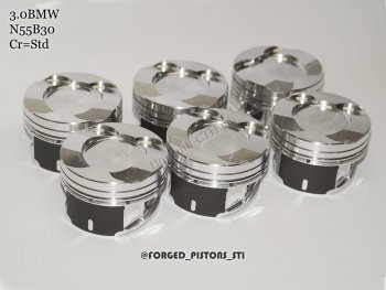 30 899 р. Поршни (BMW 3,0l N55B30 под кольца 1,5/1,5/2,0 степень std) СТИ BMW X5 E70 дорестайлинг (2006-2010) (диаметр поршня: 84,00 мм)  с доставкой в г. Пермь. Увеличить фотографию 5