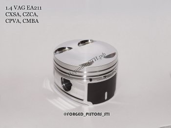 18 599 р. Поршни (VolksWagen 1,4tsi CXSA, CZCA, CPVA, CMBA EA211 под палец 19/47мм) СТИ Audi A3 8V1 хэтчбэк 3 дв. дорестайлинг (2012-2016) (диаметр 74.5 мм под серийные кольца 1,2/1,2/2,0 мм)  с доставкой в г. Пермь. Увеличить фотографию 5