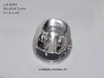 30 599 р. Поршни (BMW 2,8l M52/B28 под степень 8,5 кольца 1,2/1,5/2,0 мм) СТИ BMW 3 серия E46 седан дорестайлинг (1998-2001) (диаметр поршня: 84.50 мм)  с доставкой в г. Пермь. Увеличить фотографию 4