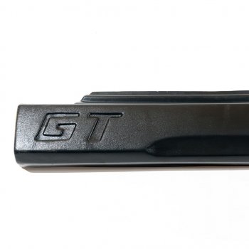 999 р. Пороги пластиковые GT Автодемик Лада 21099 (1990-2004) (Поверхность текстурная)  с доставкой в г. Пермь. Увеличить фотографию 2