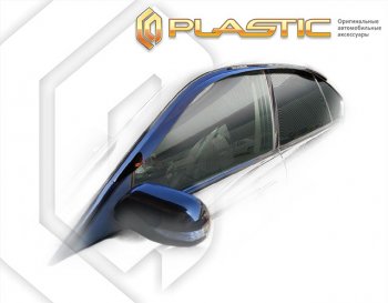 Дефлектора окон CA-Plastic Subaru Legacy ( BL/B13,  BL,B13) (2003-2009) дорестайлинг седан, рестайлинг седан (Classic полупрозрачный)