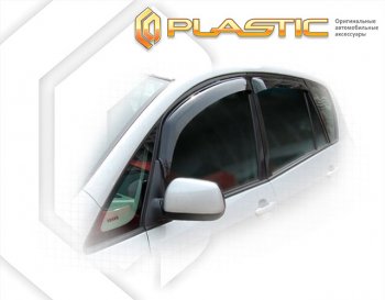 Дефлектора окон CA-Plastic Toyota Corolla Spacio  E120 (2003-2007) рестайлинг (Classic полупрозрачный)