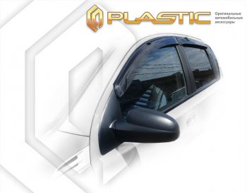 Ветровики дверей CA-Plastic Classic полупрозрачный Chevrolet Aveo  T250 (2006-2011) хэтчбек 5 дв рестайлинг (Classic полупрозрачный)