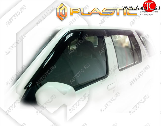 2 159 р. Дефлектора окон CA-Plastic  Nissan Terrano2  R50 (1995-2002) дорестайлинг, рестайлинг (Classic полупрозрачный)  с доставкой в г. Пермь