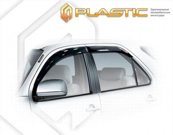 Дефлектора окон (Crew) CA-Plastic Toyota Fortuner  AN50/AN60 (2008-2011) 1-ый рестайлинг