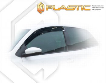 Дефлектора окон CA-Plastic (3 двери) Volkswagen Polo  5 (2009-2015) хэтчбек дорестайлинг