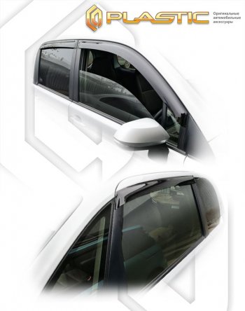 Ветровики дверей CA-Plastic Toyota Spade  NP140 (2012-2020) хэтчбэк 5 дв. (Classic полупрозрачный)