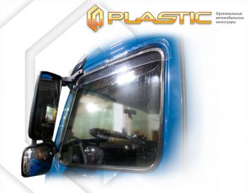 Дефлектора окон (FH, FM, NH, FM4) CA-Plastic Volvo FH  13 (2013-2025) (Classic полупрозрачный)