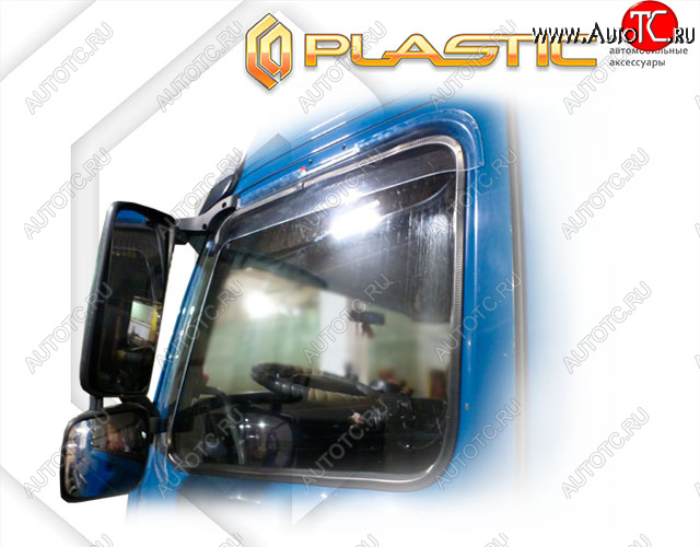 2 199 р. Дефлектора окон (FH, FM, NH, FM4) CA-Plastic  Volvo FH  13 (2013-2025) (Classic полупрозрачный)  с доставкой в г. Пермь